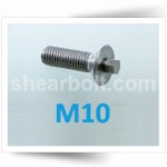 M10 IP Shear Bolts Csk BZP