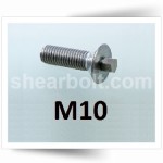 M10 IP Shear Bolts Csk Head HDG