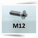 M12 IP Shear Bolts Csk Head HDG