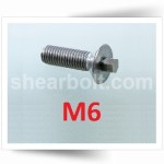 M6 IP Shear Bolts Csk A2