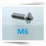 M6 IP Shear Bolts Csk BZP