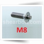 M8 IP Shear Bolts Csk A2