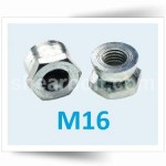 M16 Shear Nuts Steel BZP