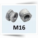 M16 Shear Nuts Steel HDG