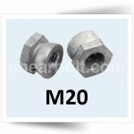 M20 Shear Nuts Steel HDG