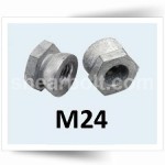M24 Shear Nuts Steel HDG