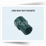 One Way Security Nut Sockets